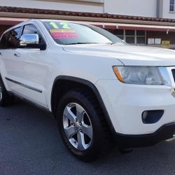 2012 Jeep Grand Cherokee Limited Sport Utility 4D SUV 4DR