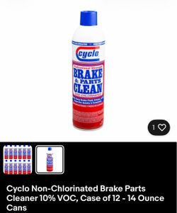 Cyclo Non-Chlorinated low-odor Brake & Parts Cleaner