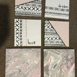 Wall Decor Art Set Of 6