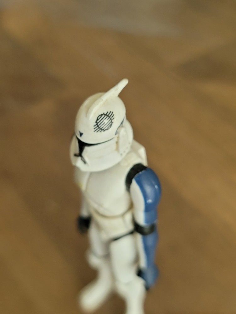 Star Wars 501st Red Eye Clone Trooper TCW Clone Wars TRU exclusive