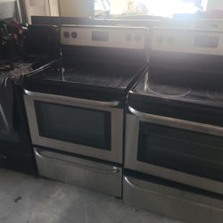 Stainless Glass Top Stove
