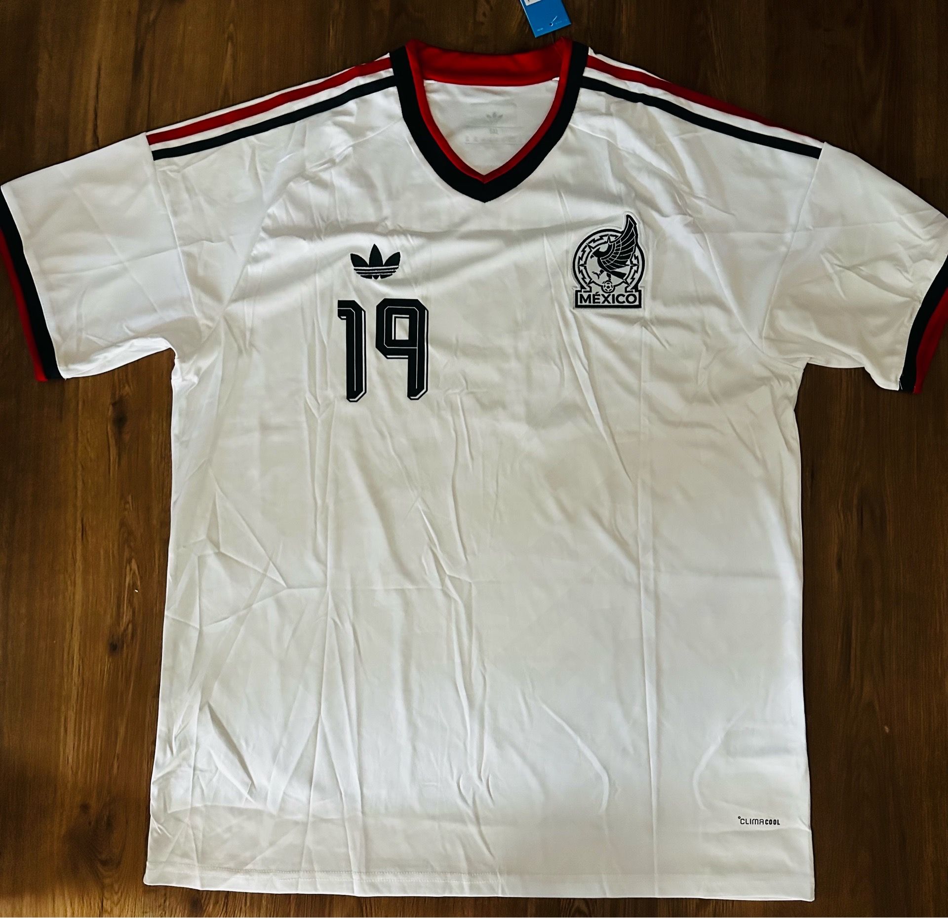 Mexico fidalgo jersey Blanca talla 2X