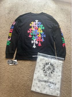 Black chrome hearts long sleeve