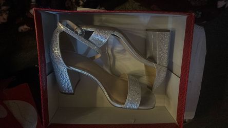 Kelly and Katie Silver Heels