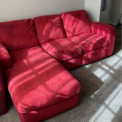 Small Sectional Recliner Couch 