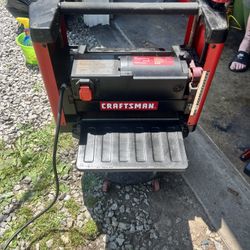  Corded Craftsman Planer