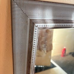 Grey Vintage wide body mirror