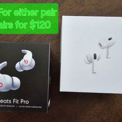 Airpod PRO (2nd Gen) - Beat Fit Pro Headphones