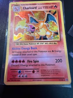 Charizard xy evolutions