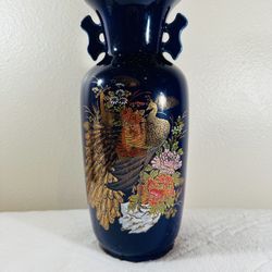 Vintage Large Japanese Flower Vase
