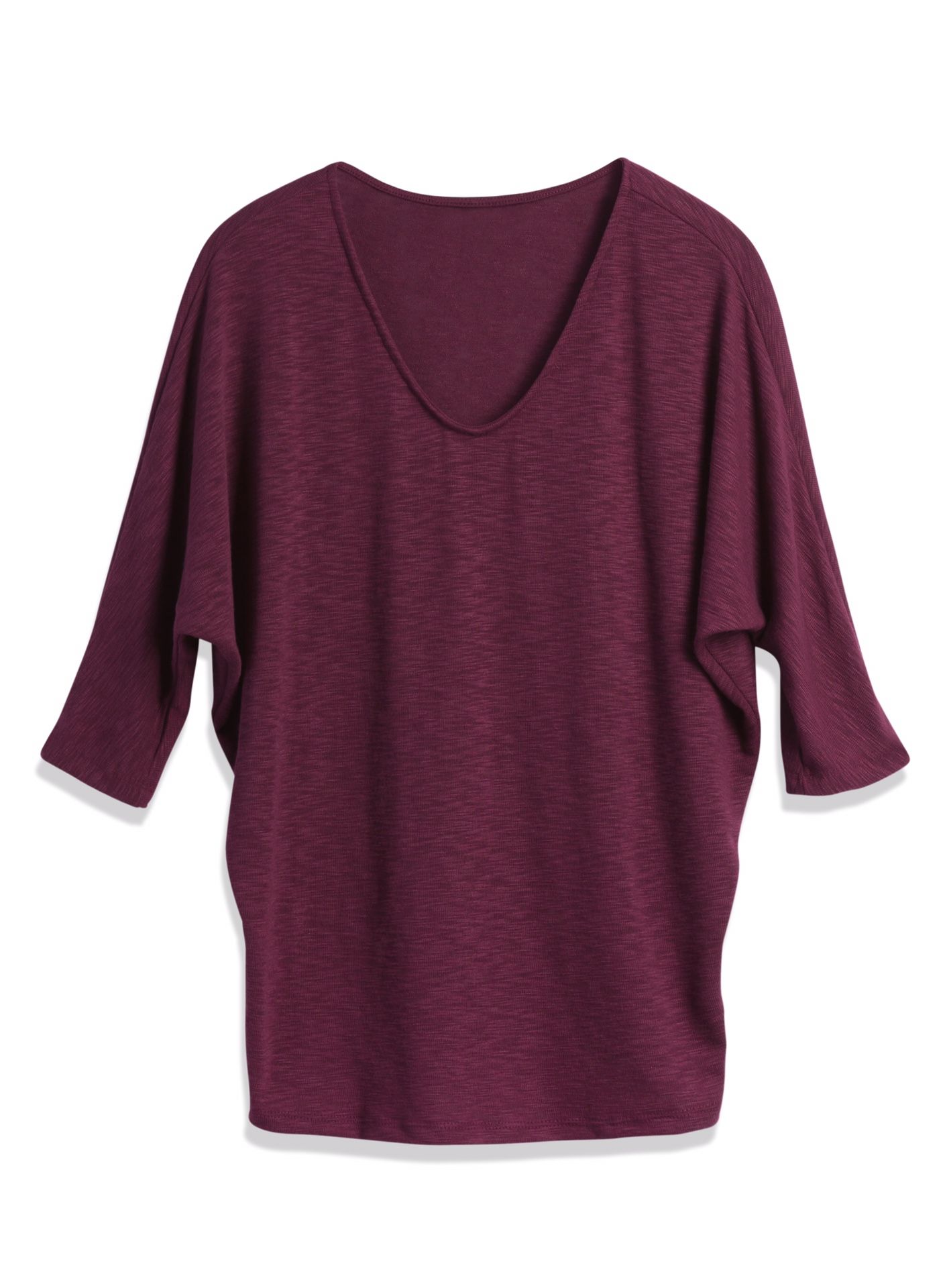 LAILA JAYDE Bowie 3/4 Sleeve Dolman Knit Top