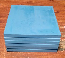 Lot of Six 12x12x3/4 wood panels for crafts or painting