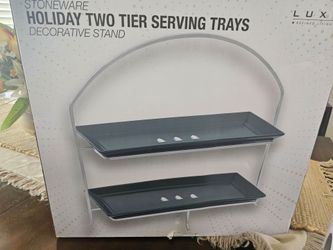 Holiday Bowls and Serving Trays