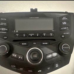 Honda Accord Oem Stereo 2003-2007