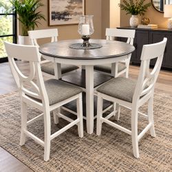 5-Piece Counter Height Dining Set