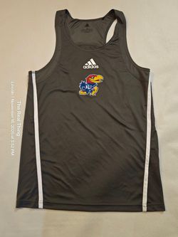 University Of Kansas Gray Tank Top