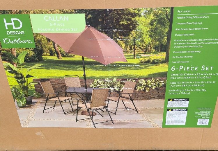 Brand New HD Design Patio Set