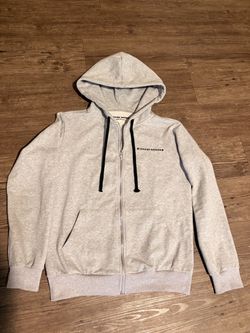 Chrome Hearts Grey Vine Dagger Zip-Up Hoodie (Size m)