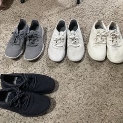 Allbirds Shoes - all men’s size 9 - $10 each pair