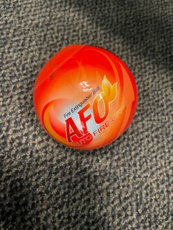 Fire extinguisher ball - for 3d printing, kitchen or anyplace