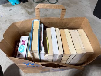 Various books and card games