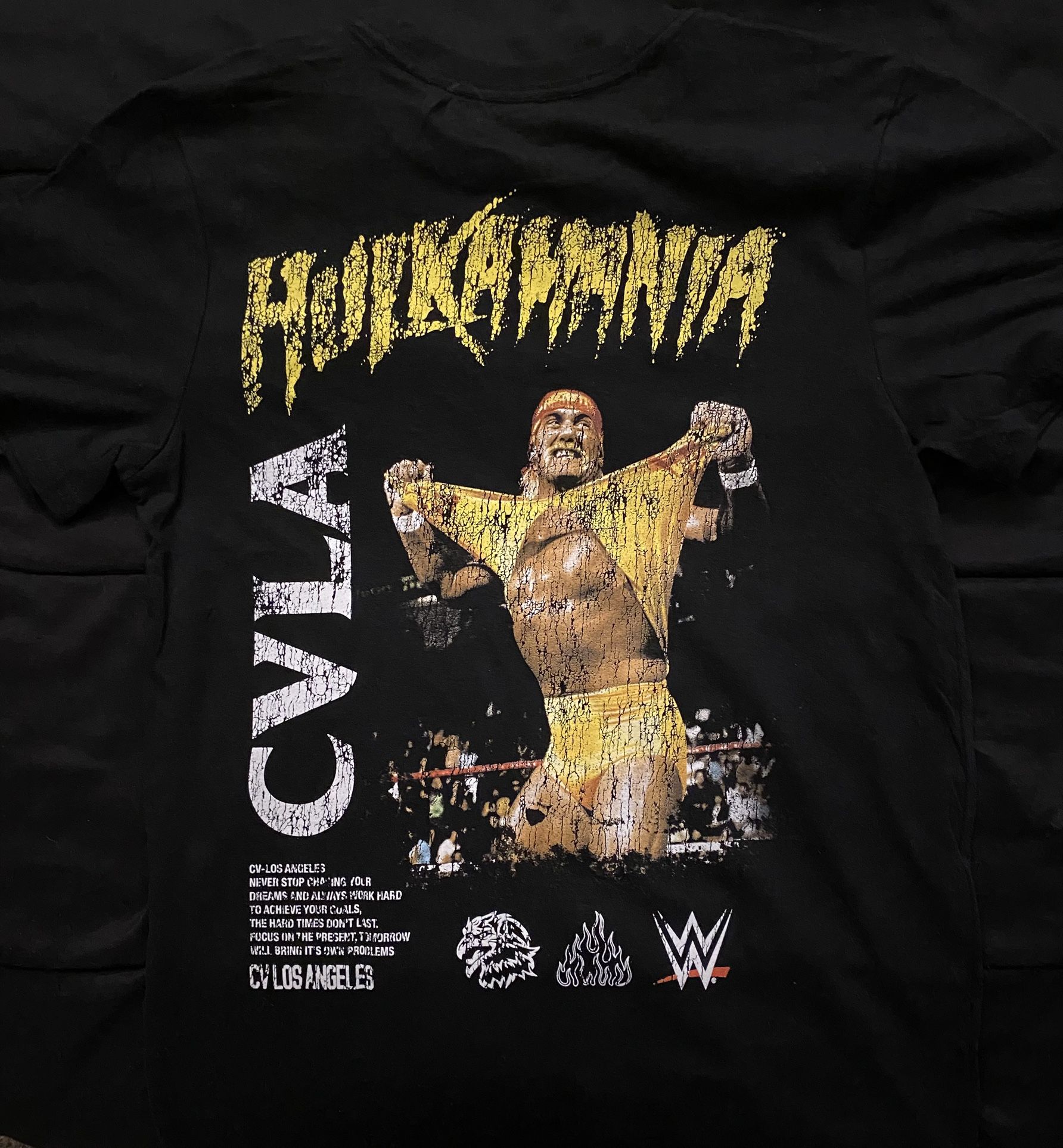 WWE Hulk Hogan Hulkamania CVLA Shirt Hulk Rules WWF