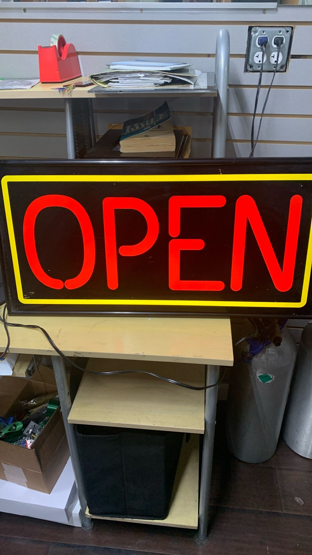 Open Sign