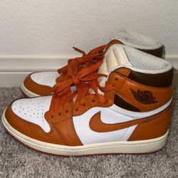 Authentic Starfish Retro 1 Jordan Hi OG Size 8.5W