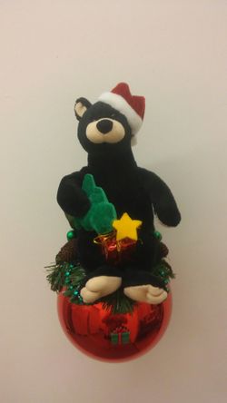 Black bear ornament