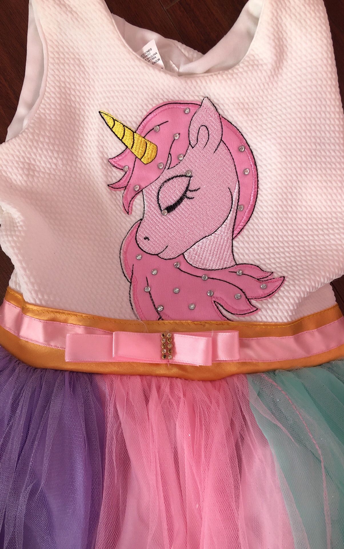 Unicorn Theme Girls Dress