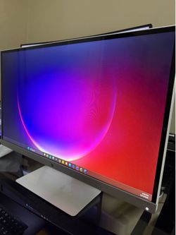 (2) HP Pavilion 27xw 27-inch FHD IPS Monitors