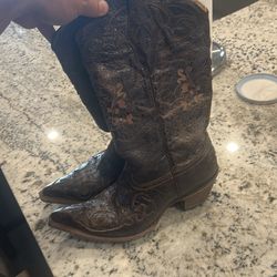 Women’s Corral boots brown leather