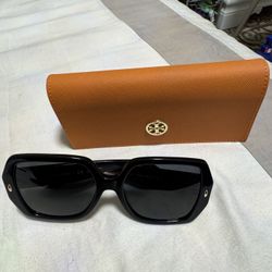 Tory Burch Glasses and Holder 
