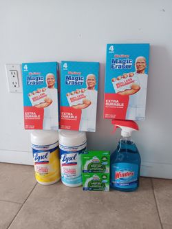 8 For $25 Household Cleaning Bundle 