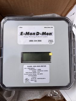 Brand New Honeywell E-MON Sub Meter, Single Phase, 208V, 100A
