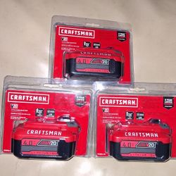 Craftsman 4.0 AH Batteries 