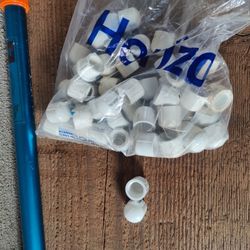 Lasco PVC 1/2" press fit cap, SCH 40 PVC 1, D2466