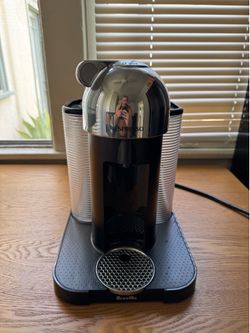 Nespresso Virtuo Chrome Coffee Machine