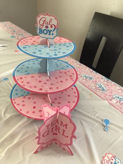 Gender Reveal party decorations