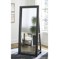 New Standing W/storage  LED Lights ASHLEY FURNITURE mirror