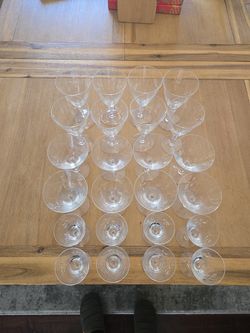 Vintage Fostoria "Sweetheart Rose" crystal glassware