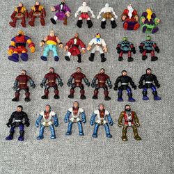 Fisher Price Imaginext Medieval Lot Of 24 Battle Figures Knights, Wizards