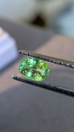 Natural tsavorite garnet .65ct to 1ct