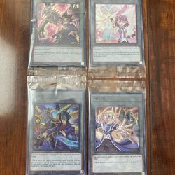 Yugioh Legacy of Destruction Token Lot of 4 Holo Rare Sealed In Plastic! New!