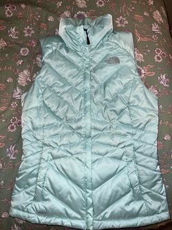 The North Face 550 Puffer Vest Light Blue