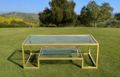 Gold Coffee Table