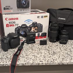 Canon Rebel T7 Premium Kit