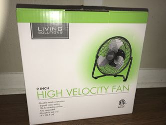 Brand new high velocity fan 9 inch