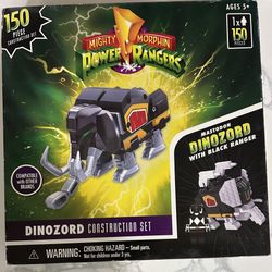 Mighty Morphin Power Rangers Dinozord Construction Set New