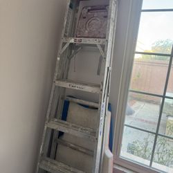 Werner 6’ Tall Aluminium Ladder